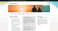 Desktop Screenshot of huidkanker.nl