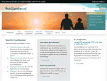 Tablet Screenshot of huidkanker.nl